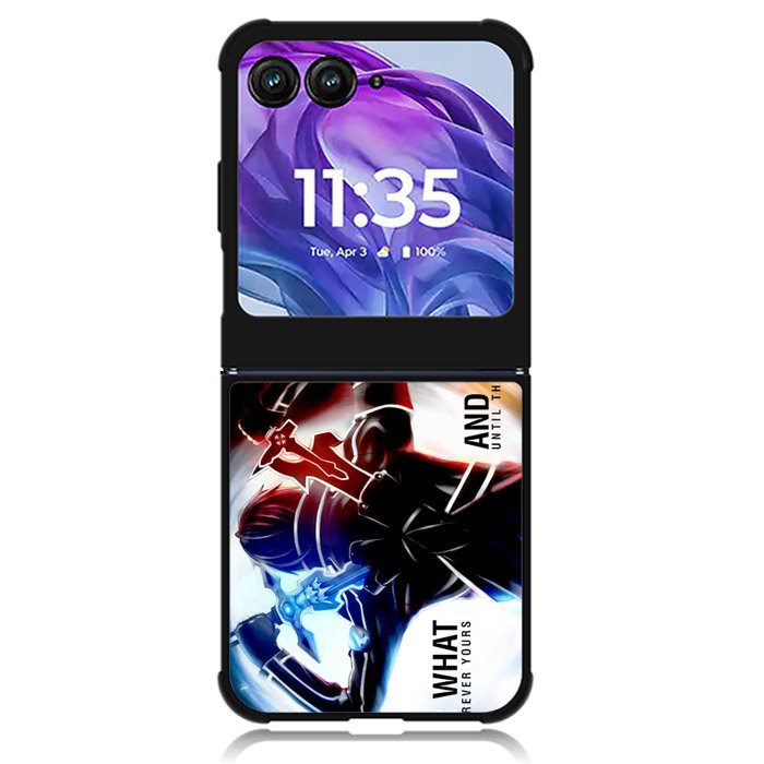 sword art online Motorola Moto Razr 2024 , Moto Razr 50 Case