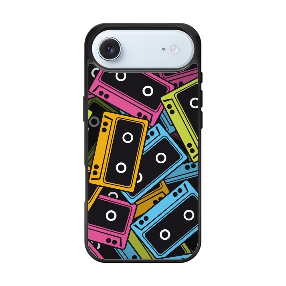 Multicolor Cassette Tape Z0579 iPhone Air Case