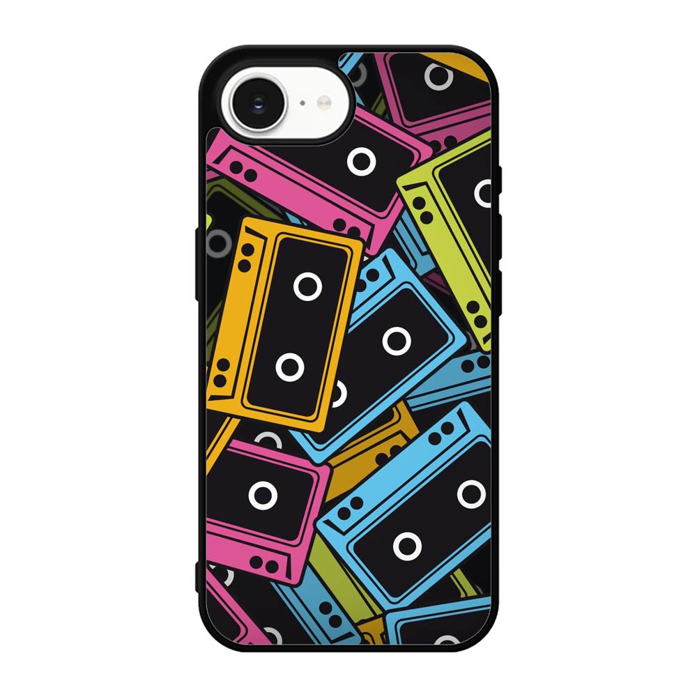 Multicolor Cassette Tape Z0579 iPhone 17e Case