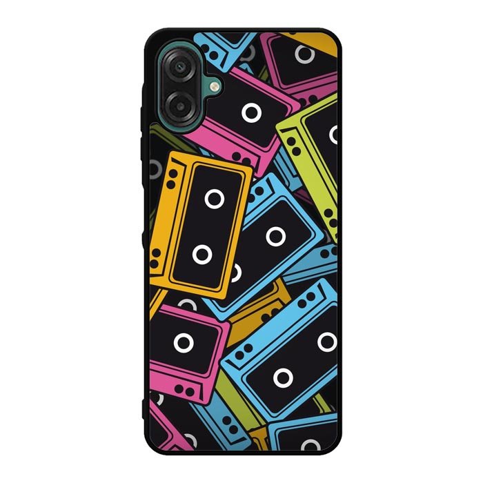 Multicolor Cassette Tape Z0579 Samsung Galaxy A07 Case