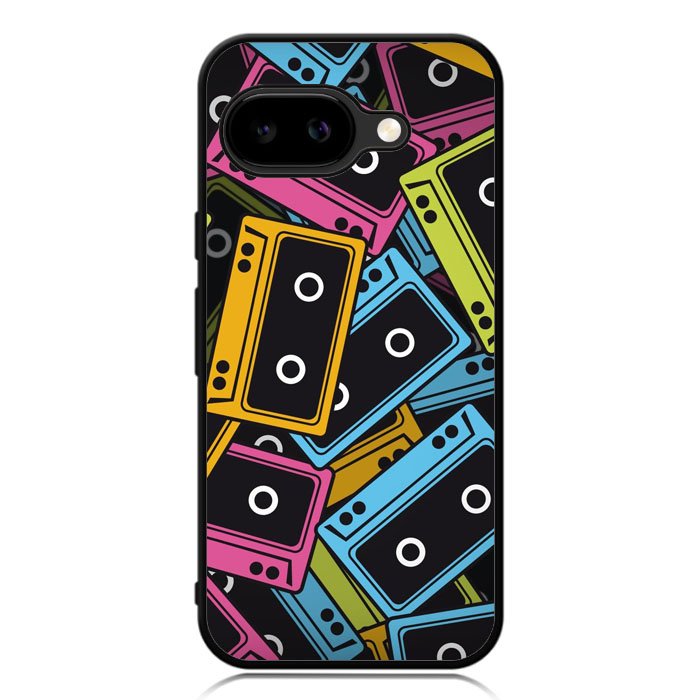 Multicolor Cassette Tape Z0579 Google Pixel 9A Case