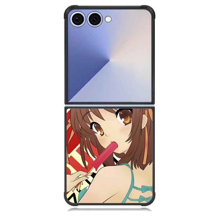 The Melancholy Of Haruhi Suzumiya Z0791 Samsung Galaxy Z Flip 7 Case