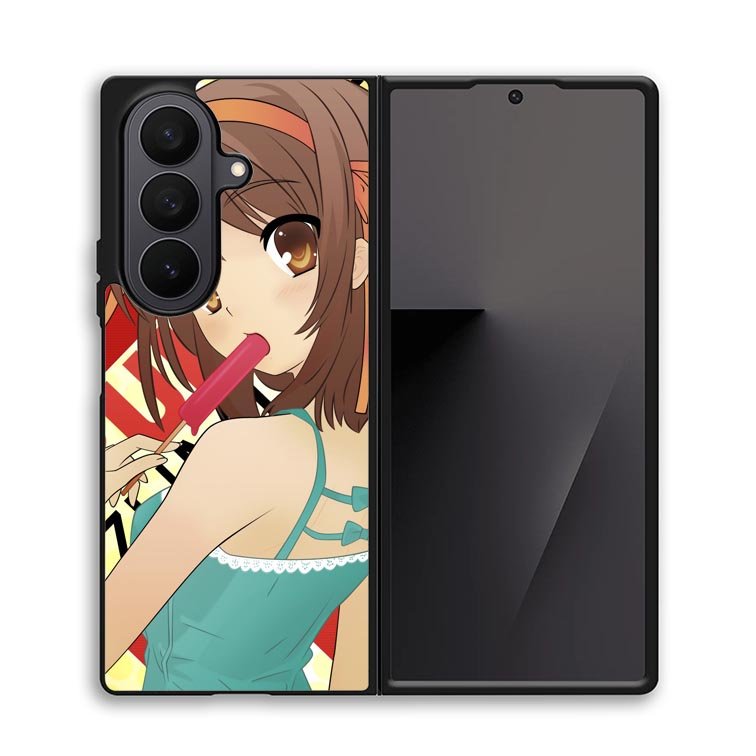 The Melancholy Of Haruhi Suzumiya Z0791 Samsung Galaxy Z Fold 7 Case