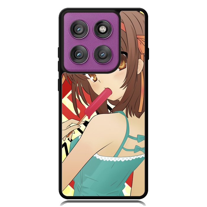 The Melancholy Of Haruhi Suzumiya Z0791 Motorola Moto Edge 2025 | Moto Edge 60 Fusion | Moto Edge 60 Pro Case
