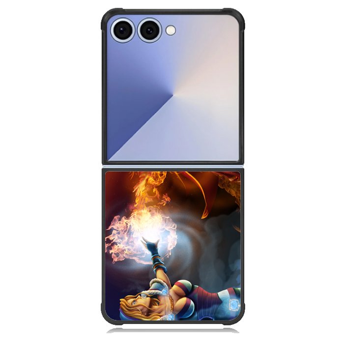 dot arena  character Z0824 Samsung Galaxy Z Flip 7 Case