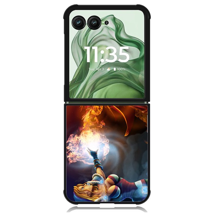 dot arena  character Z0824 Motorola Moto Razr+ Plus 2024/2025 Case, Motorola Razr 50 Ultra/50s Ultra Case