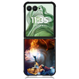 dot arena  character Z0824 Motorola Moto Razr+ Plus 2024/2025 Case, Motorola Razr 50 Ultra/50s Ultra Case