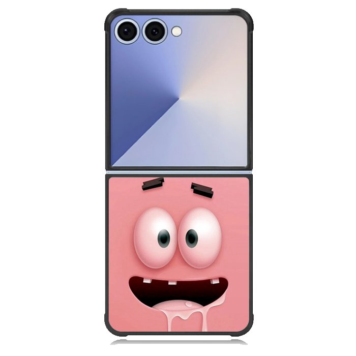 patrick star face  Z0840 Samsung Galaxy Z Flip 7 Case