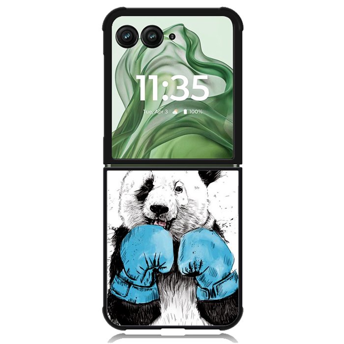 The Winner Panda Animal Z0945 Motorola Moto Razr+ Plus 2024/2025 Case, Motorola Razr 50 Ultra/50s Ultra Case