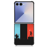Twenty one pilots red and blue Z0984 Samsung Galaxy Z Flip 7 Case