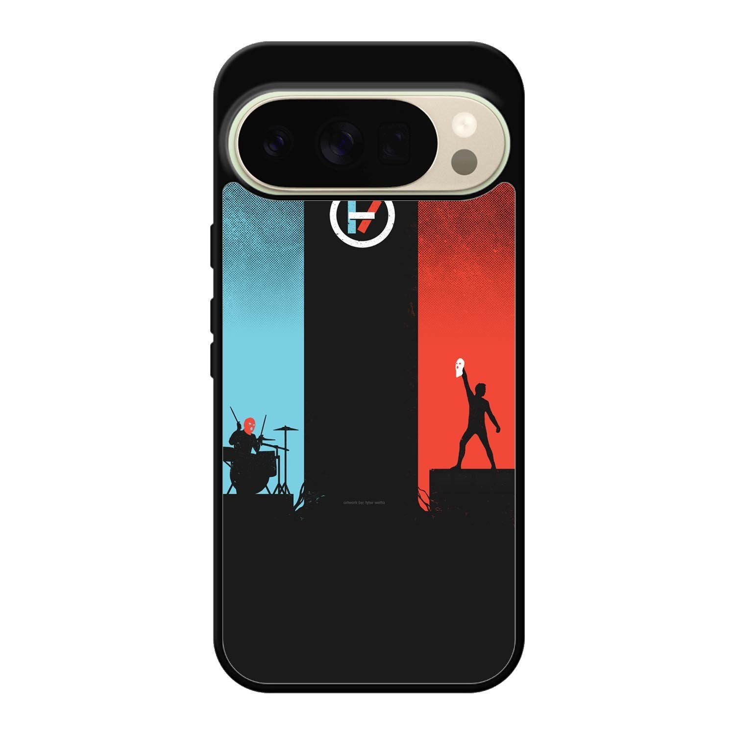 Twenty one pilots red and blue Z0984 Google Pixel 10 Pro Case