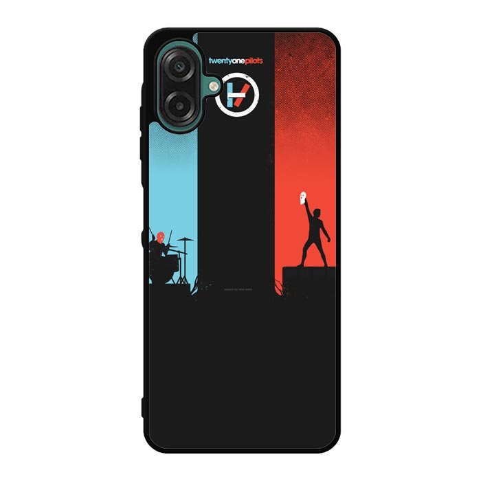 Twenty one pilots red and blue Z0984 Samsung Galaxy A07 Case