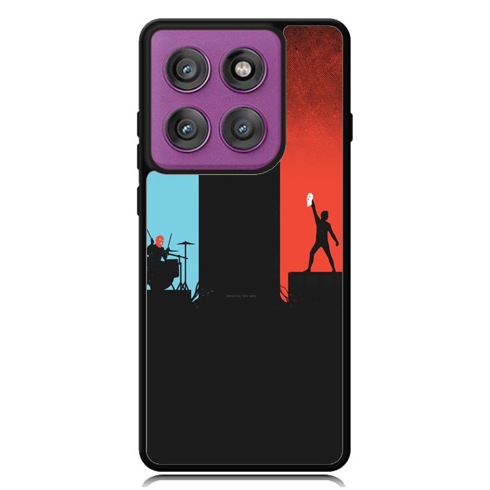 Twenty one pilots red and blue Z0984 Motorola Moto Edge 2025 | Moto Edge 60 Fusion | Moto Edge 60 Pro Case