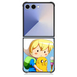 Adventure Time Chibi Finn And Jake Z0988 Samsung Galaxy Z Flip 7 Case