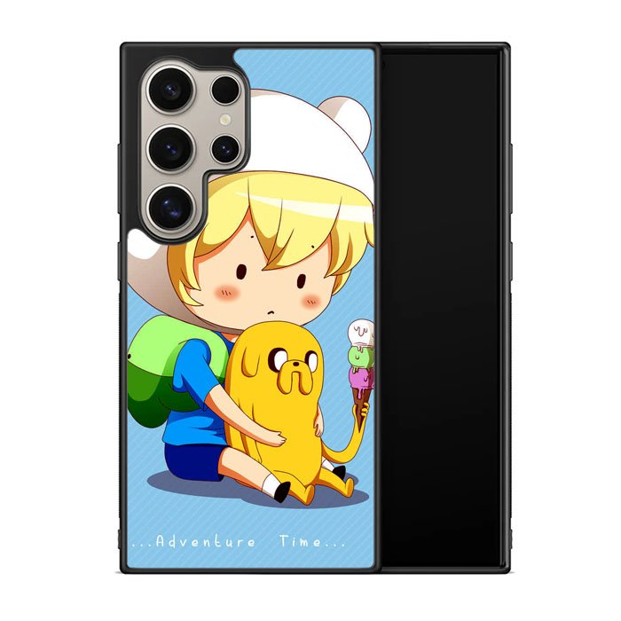 Adventure Time Chibi Finn And Jake Z0988 Samsung Galaxy S24 Ultra 5G Case