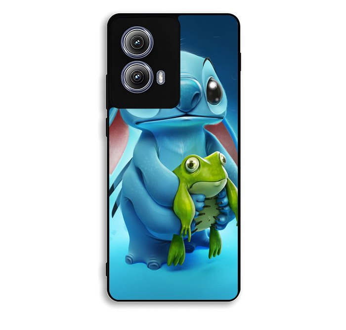 Stitch and frog Motorola Moto Edge 2024 Case FE7574