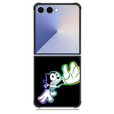 felix the cat glow Z1053 Samsung Galaxy Z Flip 7 Case