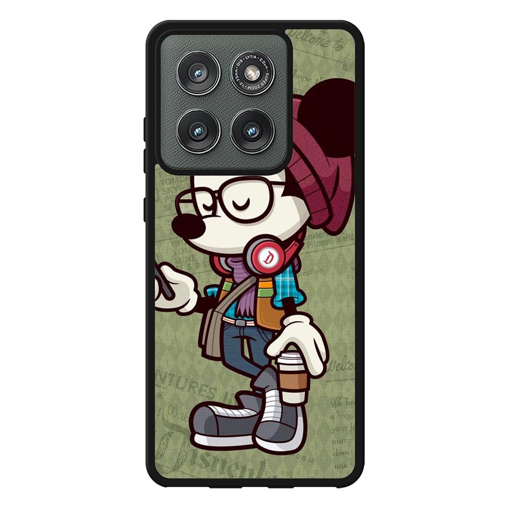 Hipster Mouse Z1064 Motorola Moto Edge 2025 Case