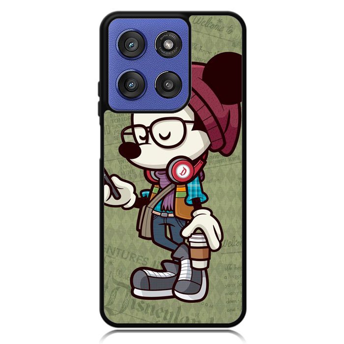 Hipster Mouse Z1064 Motorola Moto G Stylus 5G 2025 Case