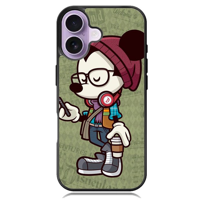 Hipster Mouse Z1064 iPhone 17 Case