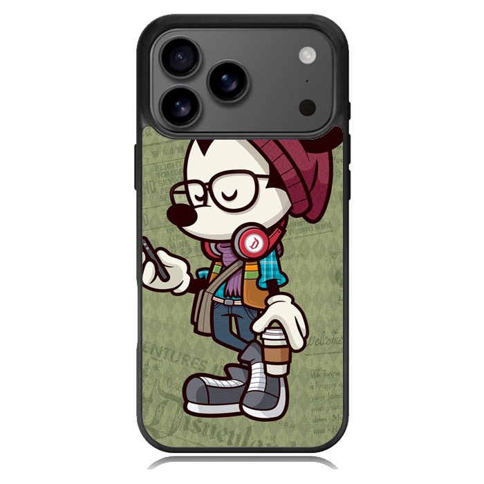 Hipster Mouse Z1064 iPhone 17 Pro Case