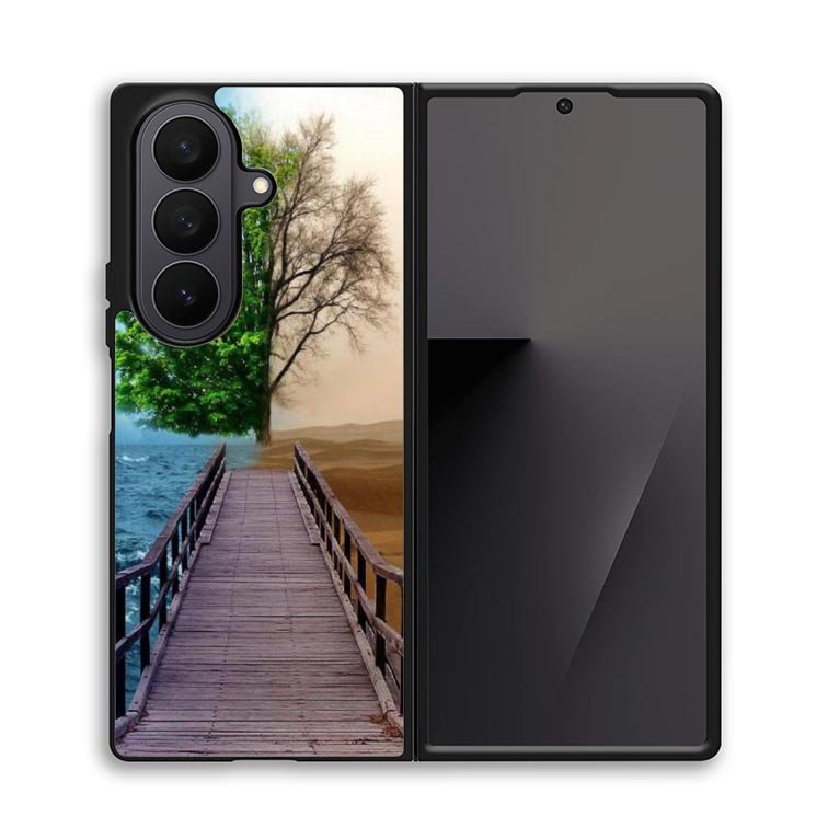 Ocean And Desert Z1130 Samsung Galaxy Z Fold 7 Case