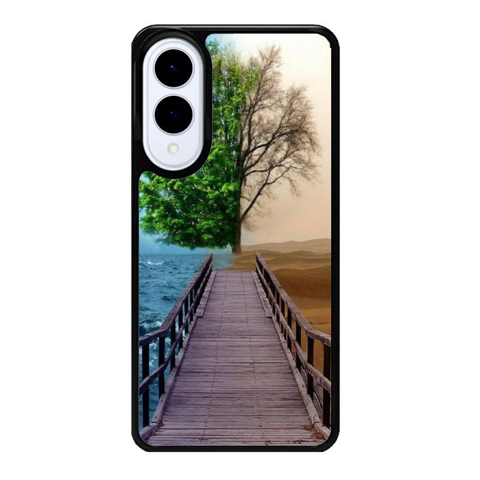 Ocean And Desert Z1130 Samsung Galaxy S25 Edge Case