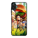 Cloudy With A Chance of Meatballs monster Z1201 Samsung Galaxy A07 Case