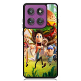 Cloudy With A Chance of Meatballs monster Z1201 Motorola Moto Edge 2025 | Moto Edge 60 Fusion | Moto Edge 60 Pro Case