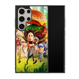 Cloudy With A Chance of Meatballs monster Z1201 Samsung Galaxy S24 Ultra 5G Case