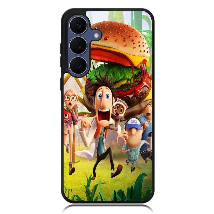 Cloudy With A Chance of Meatballs monster Z1201 Samsung Galaxy S25 FE Case