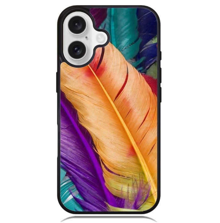 COLORFUL FEATHERS Z1243 iPhone 16 Case
