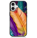 COLORFUL FEATHERS Z1243 iPhone 16 Case