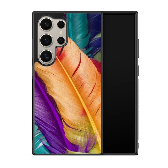 COLORFUL FEATHERS Z1243 Samsung Galaxy S24 Ultra 5G Case