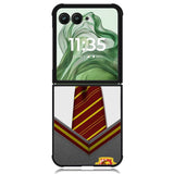 Gryffindor Uniform Z1245 Motorola Moto Razr+ Plus 2024/2025 Case, Motorola Razr 50 Ultra/50s Ultra Case