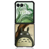 totoro studio ghibli Z1249 Motorola Moto Razr+ Plus 2024/2025 Case, Motorola Razr 50 Ultra/50s Ultra Case