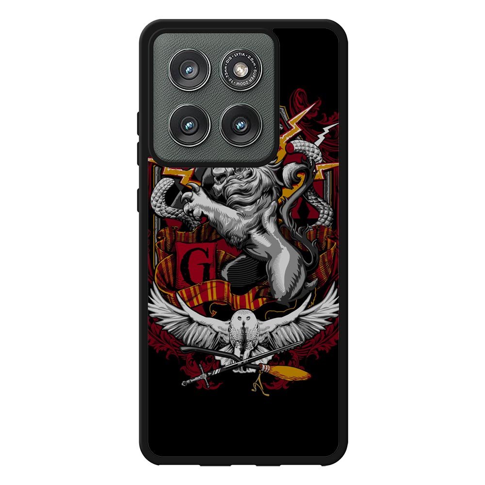 Harry Potter Crest Gryffindor Z1256 Motorola Moto Edge 2025 Case