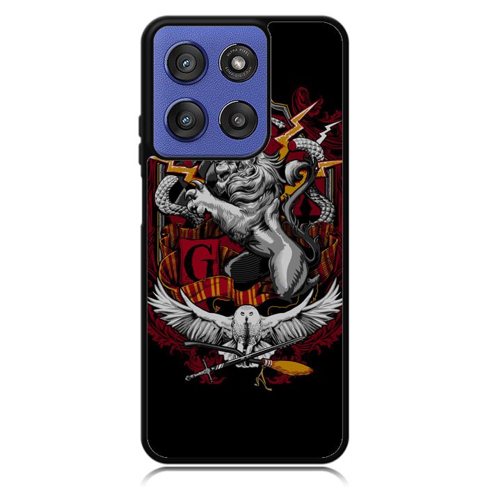 Harry Potter Crest Gryffindor Z1256 Motorola Moto G Stylus 5G 2025 Case