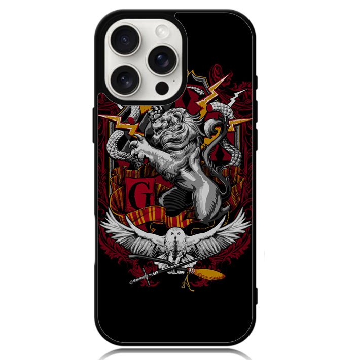 Harry Potter Crest Gryffindor Z1256 iPhone 16 Pro Case