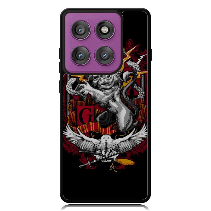 Harry Potter Crest Gryffindor Z1256 Motorola Moto Edge 2025 | Moto Edge 60 Fusion | Moto Edge 60 Pro Case