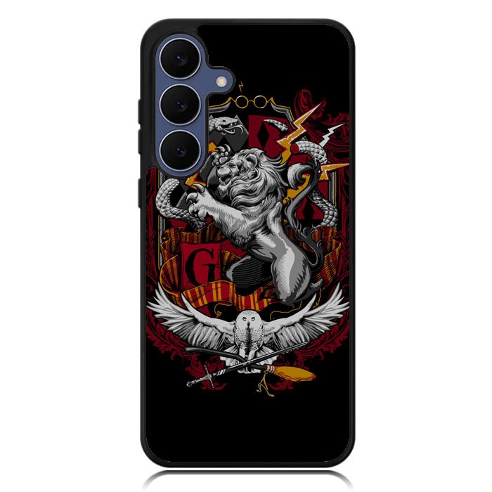 Harry Potter Crest Gryffindor Z1256 Samsung Galaxy S25 FE Case