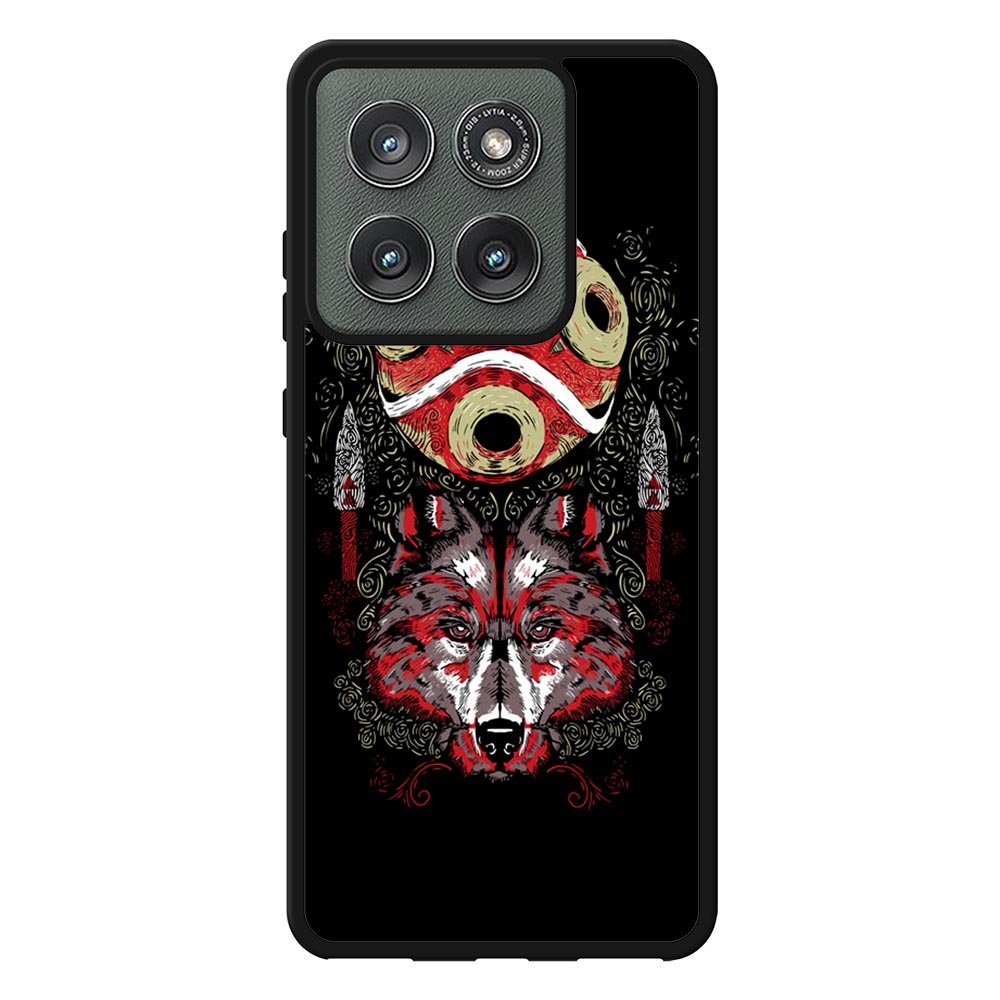 princes mononoke mask art Z1258 Motorola Moto Edge 2025 Case