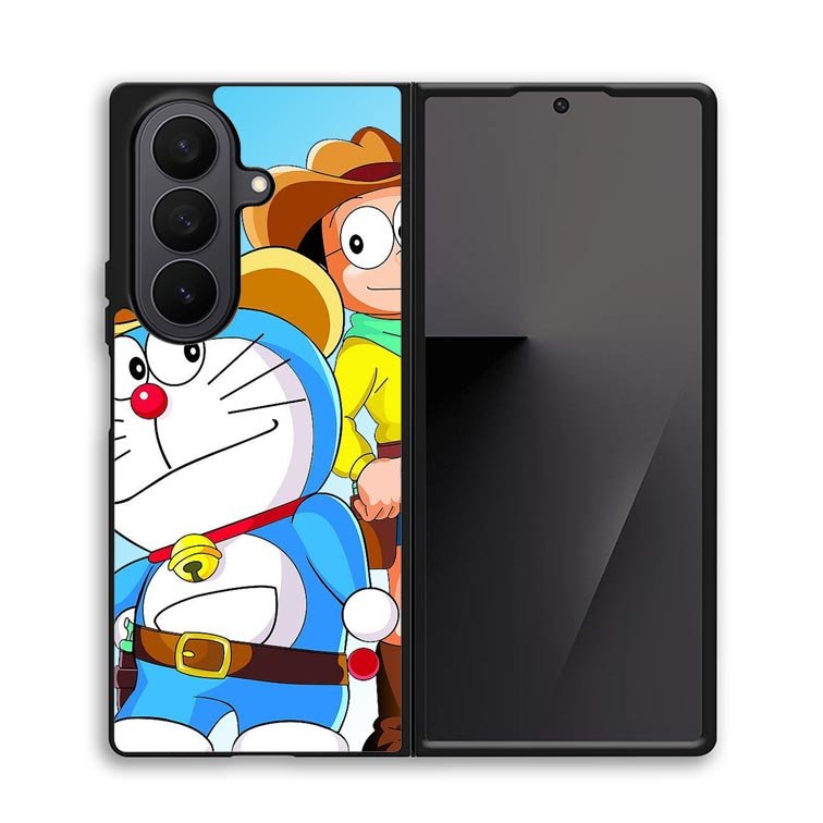 Doraemon and nobita Z1299 Samsung Galaxy Z Fold 7 Case