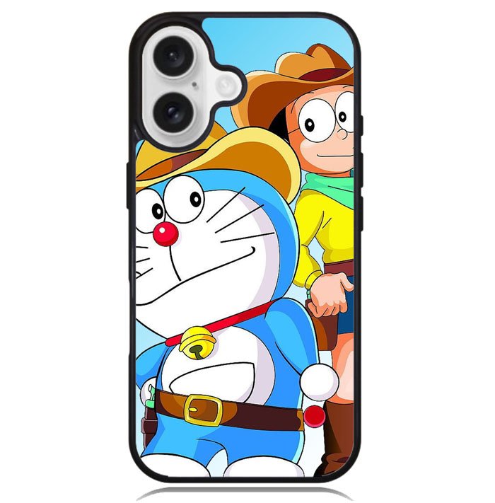 Doraemon and nobita Z1299 iPhone 16 Plus Case