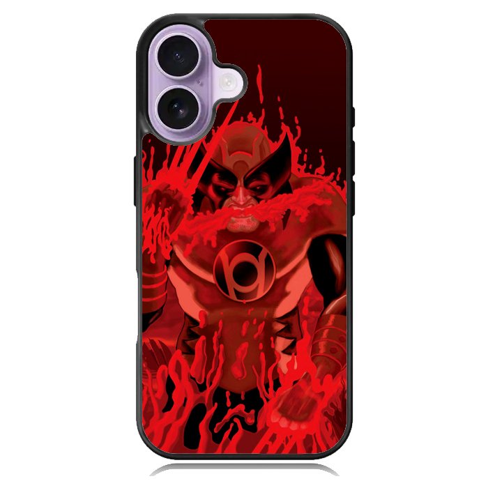 Red Lantern Wolverine Z1306 iPhone 17 Case