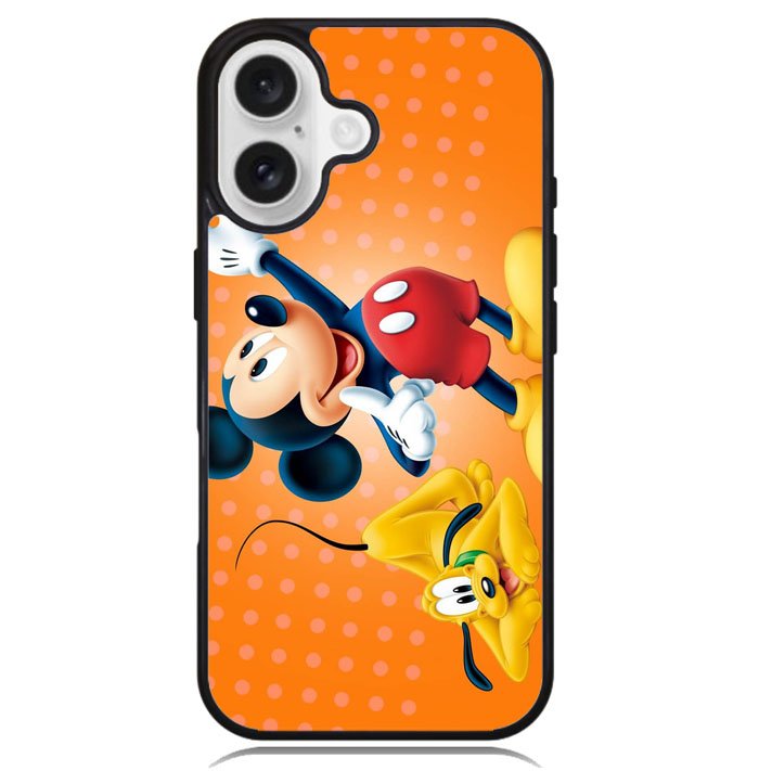 Micky mouse and dog Z1311 iPhone 16 Case