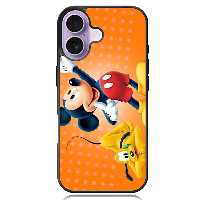Micky mouse and dog Z1311 iPhone 17 Case