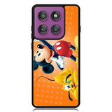 Micky mouse and dog Z1311 Motorola Moto Edge 2025 | Moto Edge 60 Fusion | Moto Edge 60 Pro Case