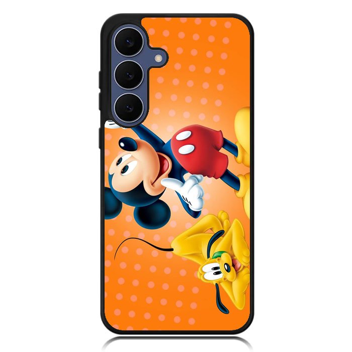 Micky mouse and dog Z1311 Samsung Galaxy S25 FE Case
