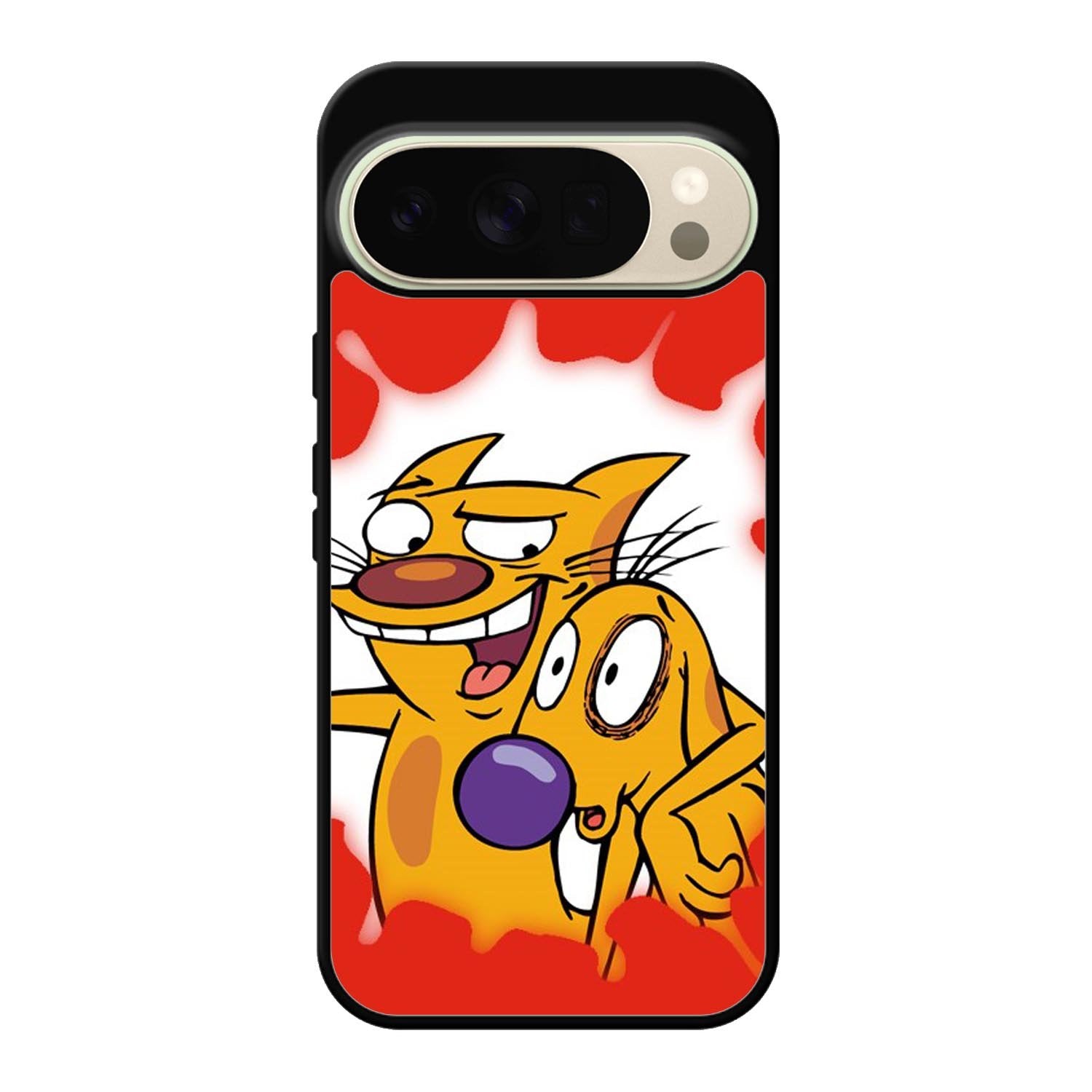 cat and dog Z1329 Google Pixel 10 Pro Case